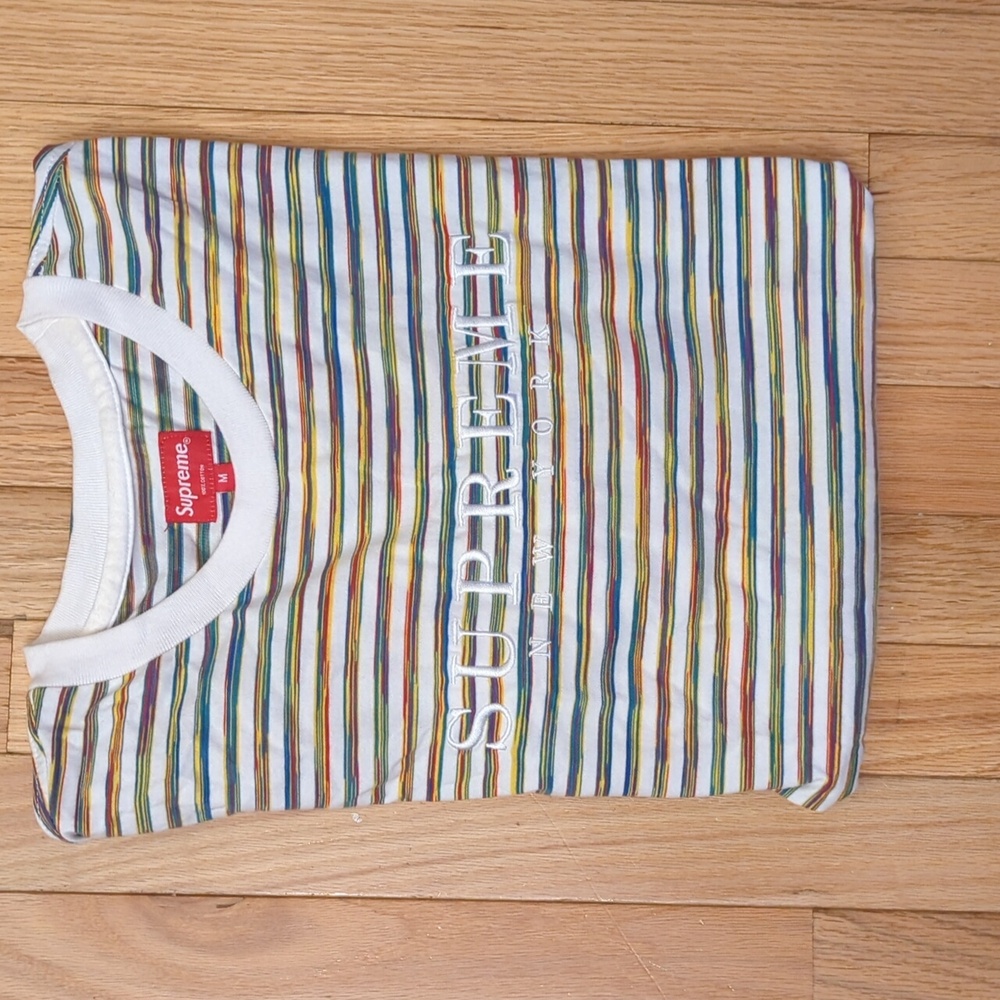 Supreme New York - Striped T-Shirt